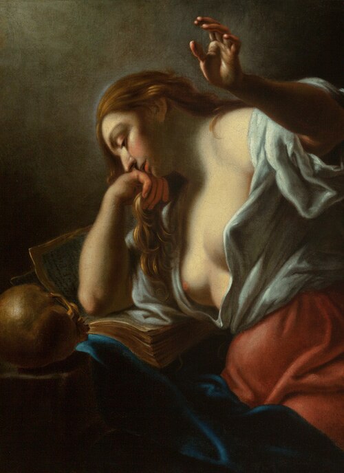 The Penitent Magdalene, , Peter Johannes Brandl