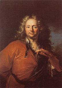 Portrait of Jan Samuel František Wussin, 1703, Peter Johannes Brandl