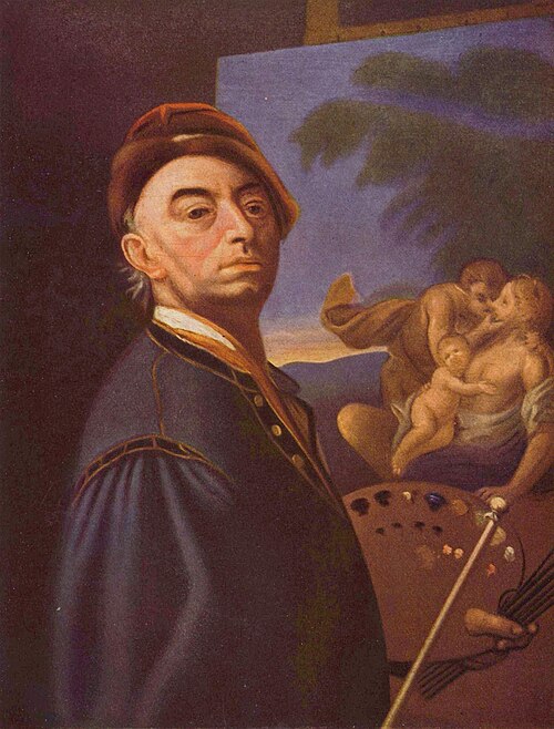 Porträt von Nachfolger, 1734, Peter Johannes Brandl