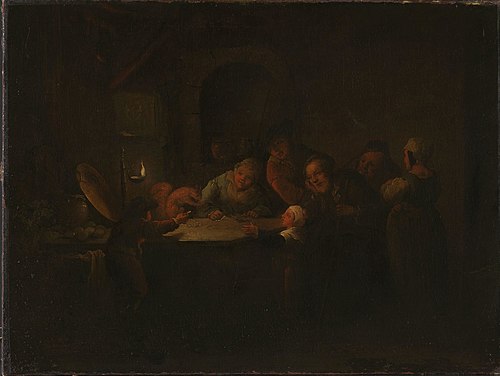 Domestic Scene, 1702, Peter Johannes Brandl
