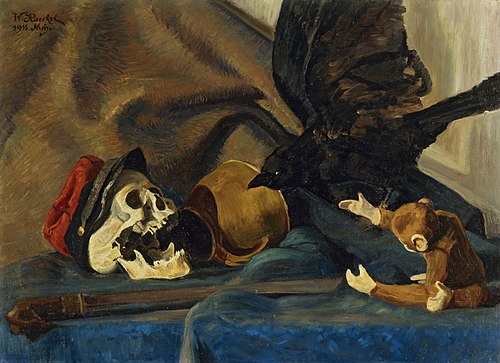 Stillleben, 1918, Walter Haeckel