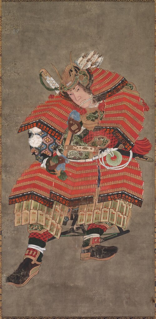 Minamoto no Yoshitsune, 1824, Hokusai