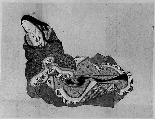 Court Lady, 1799, Katsushika Hokusai