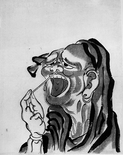 Daruma (Buddhist Saint), 1799, Katsushika Hokusai