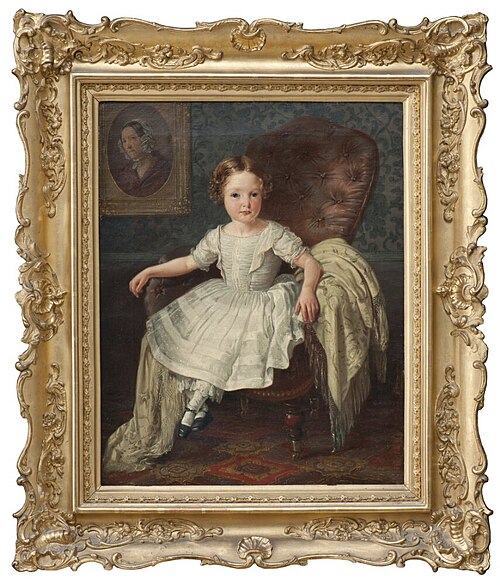 Hilda Amalia Brusewitz (f. 1853), 1854, Gustaf Brusewitz
