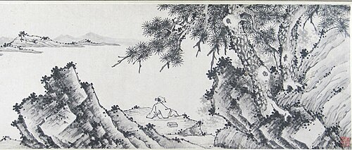 Enjoying the Pines, 1506, Shen Zhou