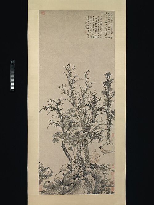 Silent Angler in an Autumn Wood, 1475, Shen Zhou