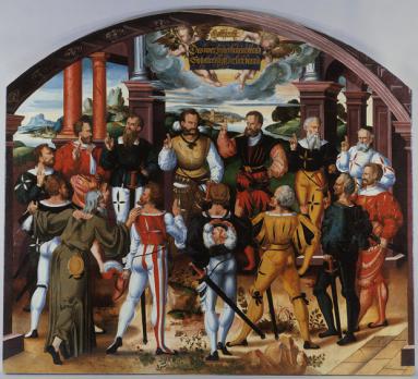 Der Bundesschwur zu Stans, 1586, Humbert Mareschet