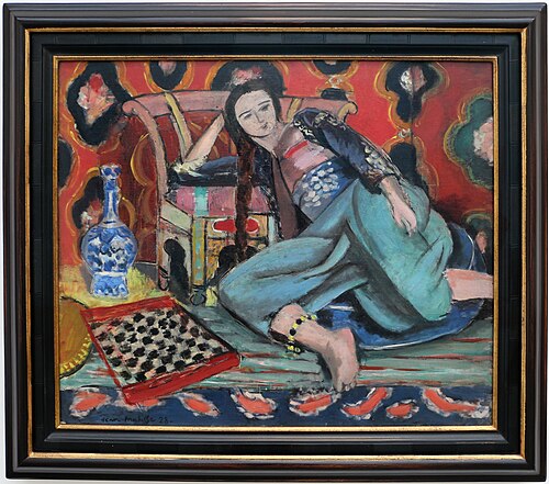 Odalisque au fauteuil, 1928, Henri Matisse