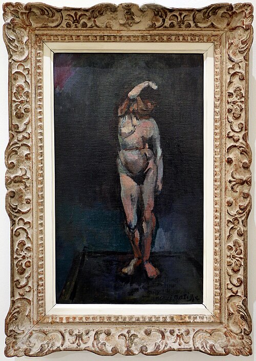 Le modèle, 1901, Henri Matisse