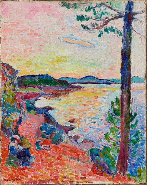 The bay of Saint-Tropez, 1904, Henri Matisse