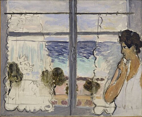 Femme à la fenêtre, 1920, Henri Matisse