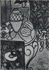 Intérieur jaune et bleu, 1946, Henri Matisse