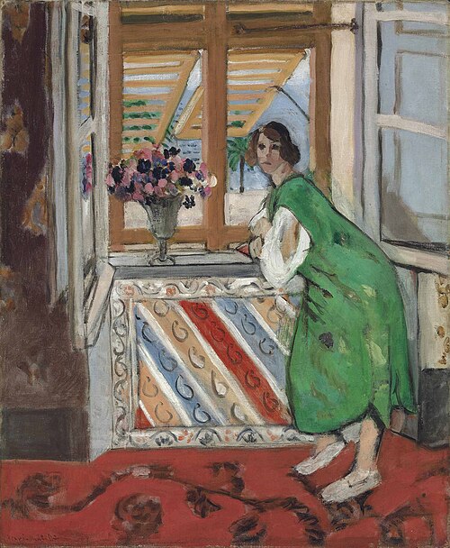 Jeune fille à la mauresque, robe verte, 1921, Henri Matisse