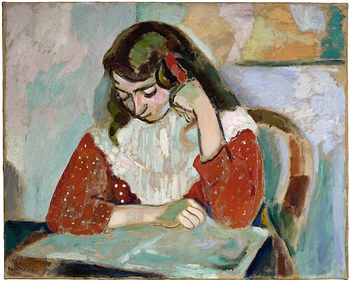 Marguerite Reading, 1906, Henri Matisse