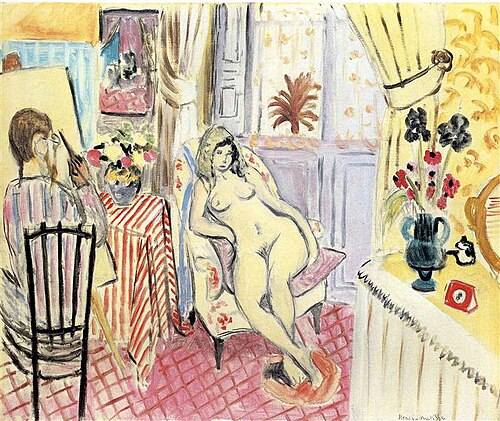 L'Artiste et son Modèle, 1919, Henri Matisse
