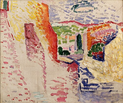 Collioure, rue du Soleil, 1905, Henri Matisse