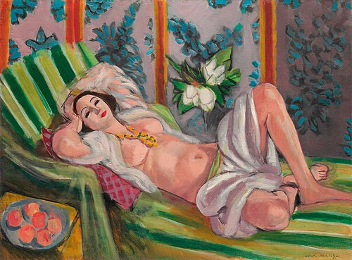 Odalisque aux magnolias, 1923, Henri Matisse