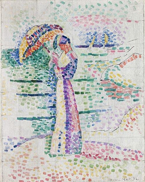 Figure à l'ombrelle, 1905, Henri Matisse