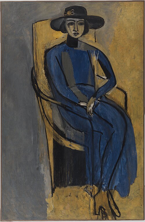 Portrait de Greta Prozor, 1916, Henri Matisse
