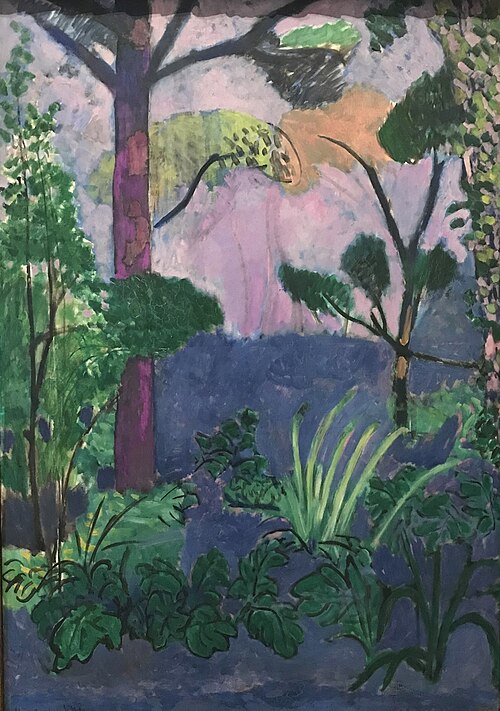 Paysage marocain (Acanthes), 1912, Henri Matisse