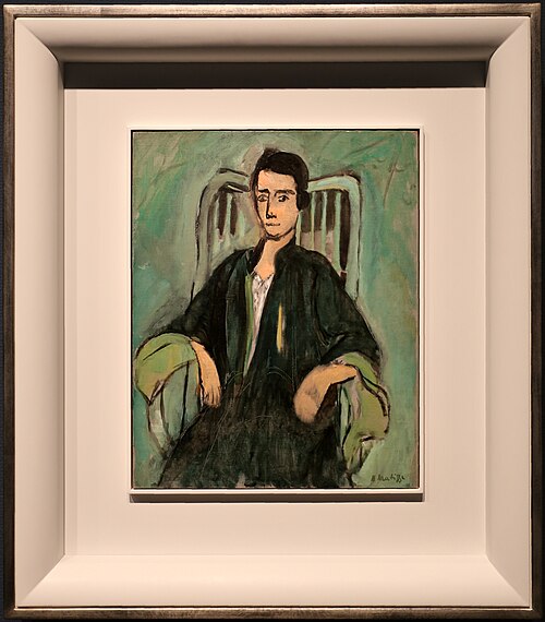 Renée, Harmonie verte, 1923, Henri Matisse