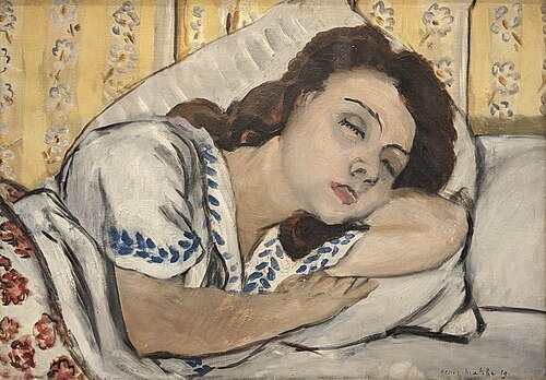Marguerite Asleep, 1920, Henri Matisse