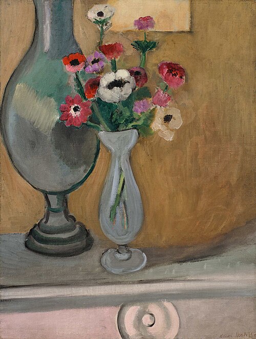 Le Bouquet d'anémones, 1918, Henri Matisse