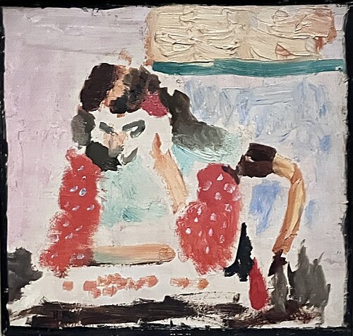Étude pour Marguerite lisant, 1906, Henri Matisse