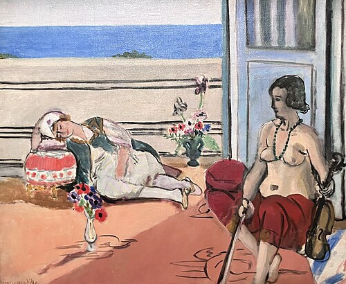 La terrasse, 1921, Henri Matisse