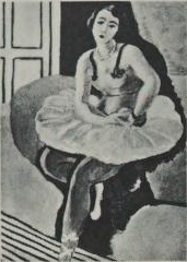 Ballet Dancer Seated on a Stool, 1927, Henri Matisse