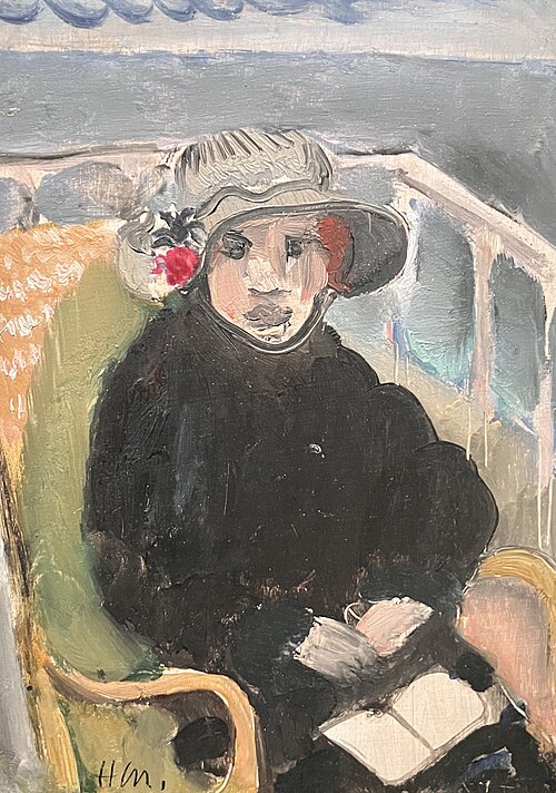 Marguerite on the balcony, 1918, Henri Matisse