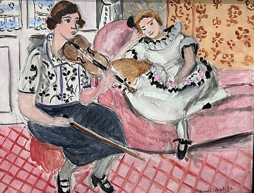 divertissement, 1921, Henri Matisse