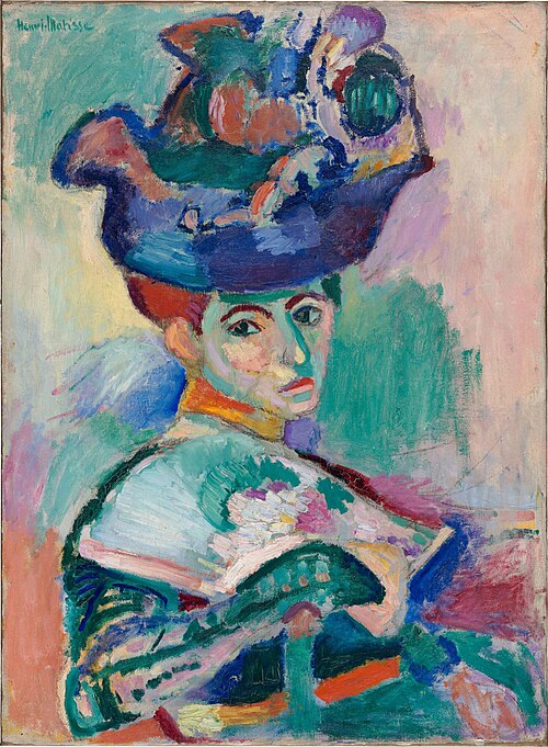 Femme au chapeau, 1905, Henri Matisse