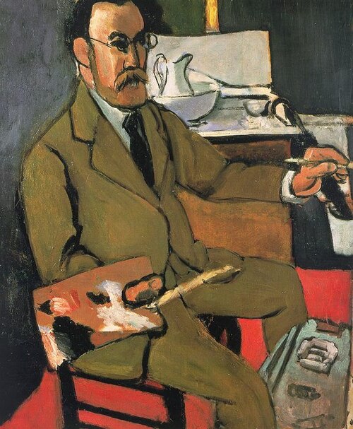 Autoportrait, 1918, Henri Matisse