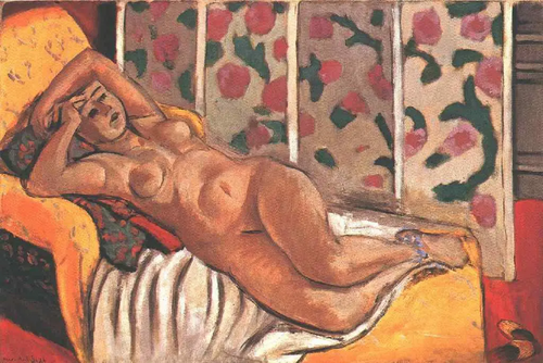 Odalisque jaune, 1926, Henri Matisse