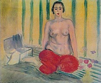 L'Odalisque au pantalon rouge, 1925, Henri Matisse