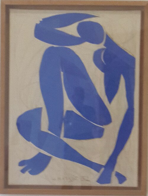 Blue Nude IV, 1952, Henri Matisse