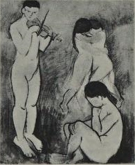 Music (Sketch), 1907, Henri Matisse
