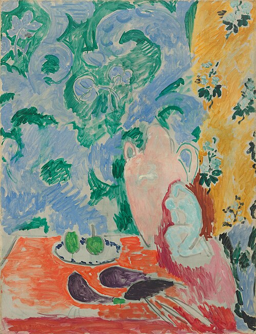 Still Life with Aubergines, 1911, Henri Matisse