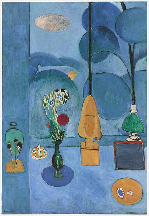 Blue Window, 1913, Henri Matisse