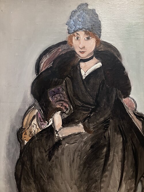 Marguerite Wearing a Hat, 1918, Henri Matisse