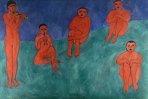 La Musique, 1910, Henri Matisse