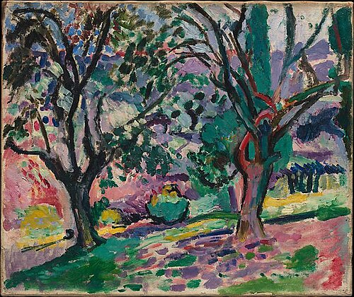 Olive Trees at Collioure, 1906, Henri Matisse