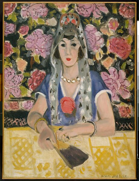 Espagnole: Harmonie en bleu (Spanish Woman: Harmony in Blue), 1923, Henri Matisse