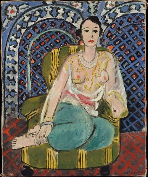 Seated Odalisque, 1926, Henri Matisse