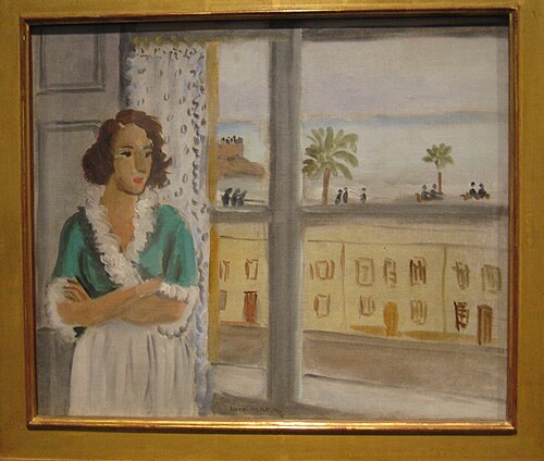 Girl by a Window, 1921, Henri Matisse