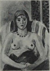 Odalisque, Half-Length--The Tattoo, 1923, Henri Matisse