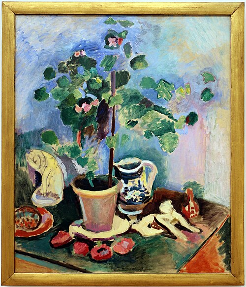 The Geranium, 1906, Henri Matisse