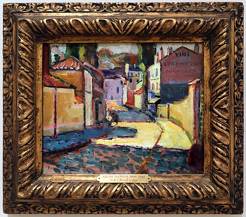 Street at Arcueil, 1899, Henri Matisse